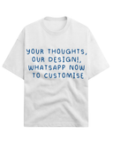 Design Your Own T-Shirt | WhatsApp to Customize